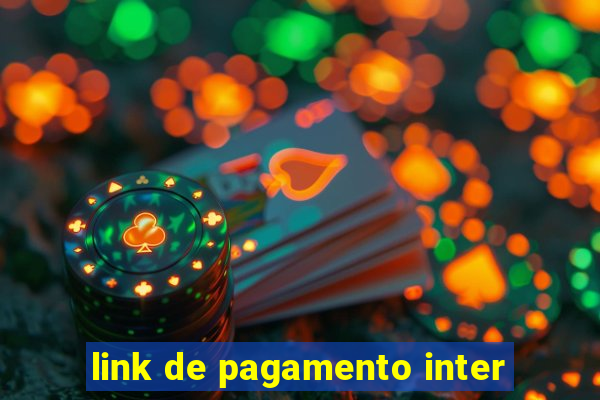 link de pagamento inter